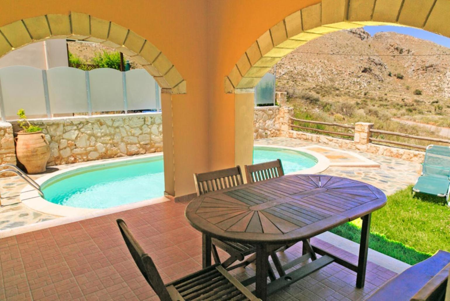 Villa Neria Aptera Exteriör bild